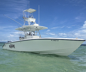 enture 34 center console fishing boat Key West. Wares The Fish Fishing Charters out of Oceans Edge Marina Resort