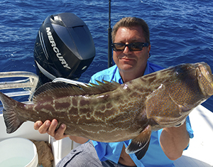 Grouper fishing Gotta Go with Rob Harris Florida Keys